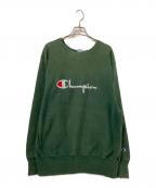 Championチャンピオン）の古着「Reverse Weave Sweat Shirts」｜グリーン