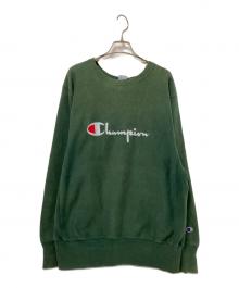 Champion（チャンピオン）の古着「Reverse Weave Sweat Shirts」｜グリーン