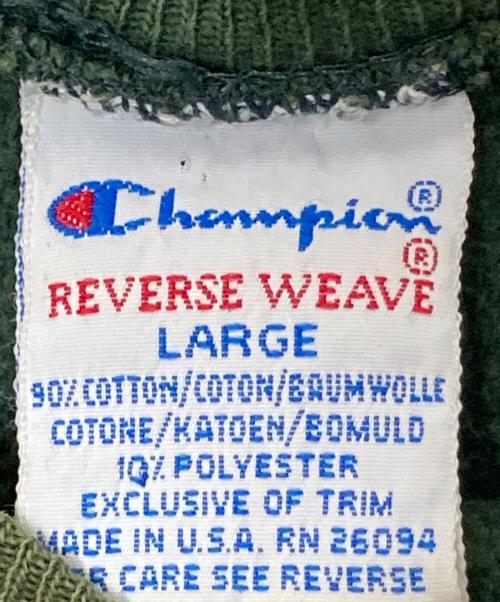 Champion（チャンピオン）Champion (チャンピオン) Reverse Weave Sweat Shirts グリーン サイズ:Lの古着・服飾アイテム