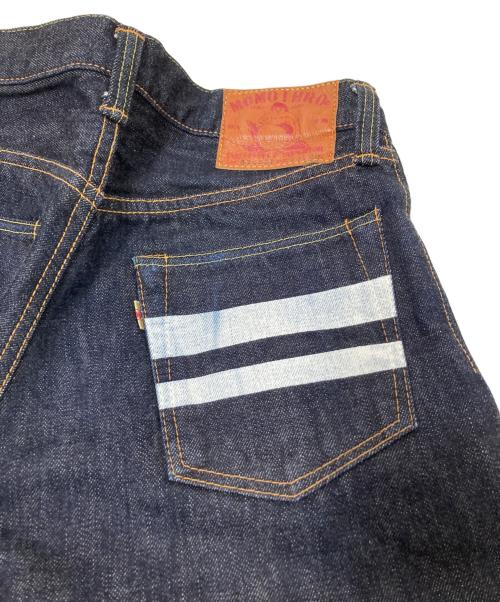 MOMOTARO JEANS（桃太郎ジーンズ）MOMOTARO JEANS (桃太郎ジーンズ) 出陣レーベルデニムパンツ インディゴ サイズ:W28の古着・服飾アイテム