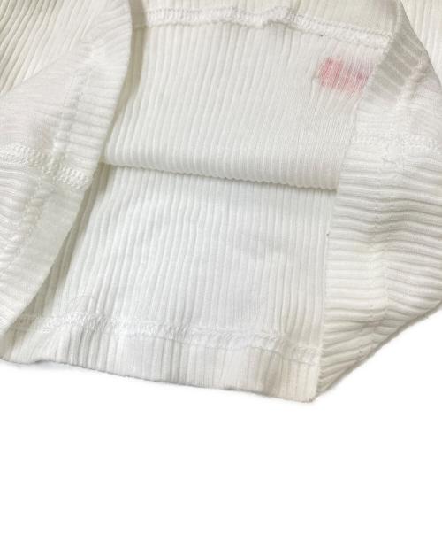 ALEXANDER WANG（アレキサンダー・ワン）ALEXANDER WANG (アレキサンダー・ワン) クロップショートスリーブクルーネックTシャツ ホワイト サイズ:155/XSの古着・服飾アイテム
