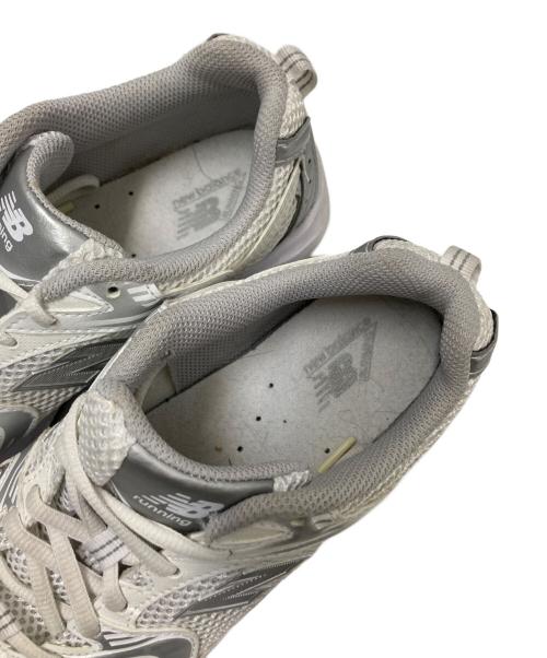 NEW BALANCE（ニューバランス）NEW BALANCE (ニューバランス) ローカットスニーカー ホワイト サイズ:24.0cmの古着・服飾アイテム
