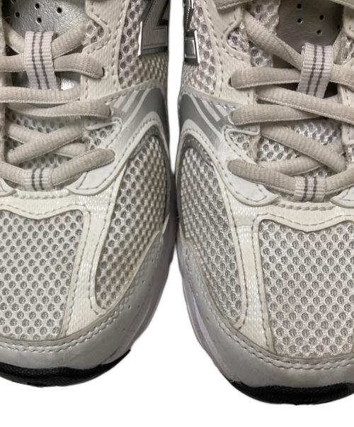 NEW BALANCE（ニューバランス）NEW BALANCE (ニューバランス) ローカットスニーカー ホワイト サイズ:24.0cmの古着・服飾アイテム