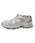 NEW BALANCE (ニューバランス) ローカットスニーカー ホワイト サイズ:24.0cm：4500円