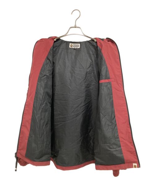 A BATHING APE（アベイシングエイプ）A BATHING APE (アベイシングエイプ) BAPE HOODIE JACKET レッド サイズ:2XLの古着・服飾アイテム