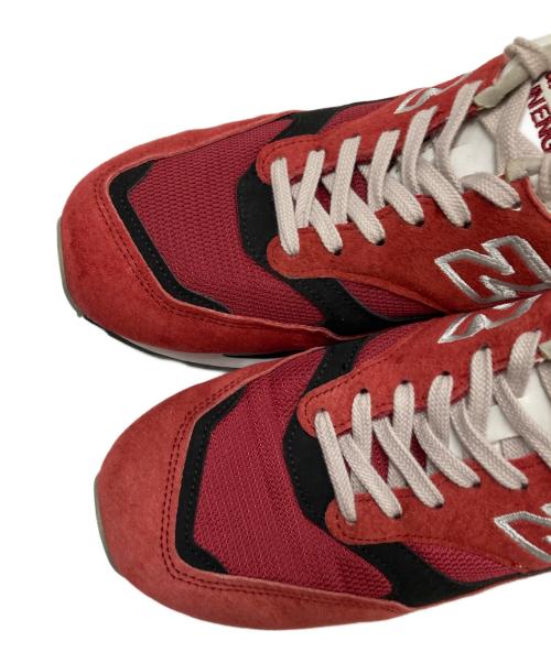 NEW BALANCE（ニューバランス）NEW BALANCE (ニューバランス) ローカットスニーカー レッド×ホワイト サイズ:US:10 Dの古着・服飾アイテム