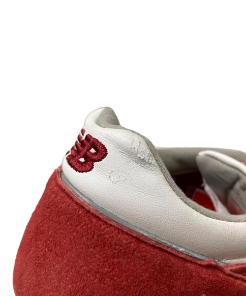 NEW BALANCE（ニューバランス）NEW BALANCE (ニューバランス) ローカットスニーカー レッド×ホワイト サイズ:US:10 Dの古着・服飾アイテム