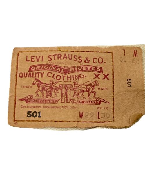 LEVI'S（リーバイス）LEVI'S (リーバイス) 501デニムパンツ ベージュ サイズ:W29×L30の古着・服飾アイテム