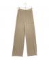 CLANE（クラネ）の古着「BRIGHT JERSEY PANTS」｜ベージュ
