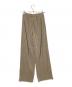 CLANE (クラネ) BRIGHT JERSEY PANTS ベージュ：8000円