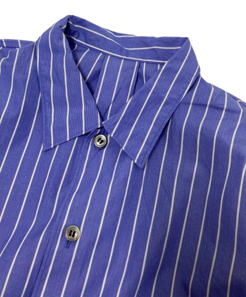 Plage（プラージュ）Plage (プラージュ) Stripe PJ シャツ ホワイト×ブルー サイズ:下記参照の古着・服飾アイテム