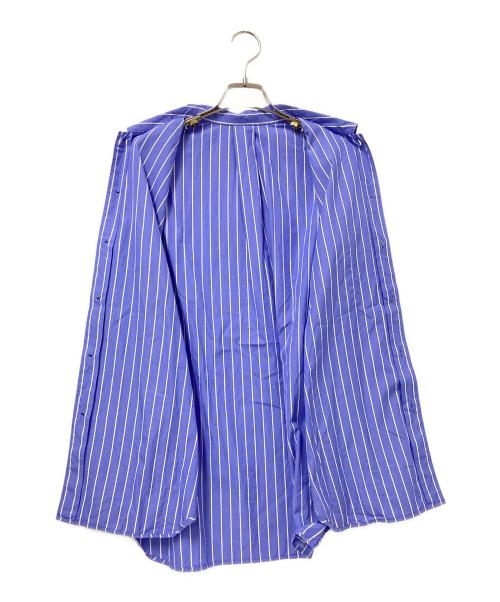 Plage（プラージュ）Plage (プラージュ) Stripe PJ シャツ ホワイト×ブルー サイズ:下記参照の古着・服飾アイテム
