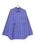 Plage（プラージュ）の古着「Stripe PJ シャツ」｜ホワイト×ブルー