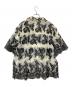 CLANE (クラネ) SHEER FLOWER LACE SHIRTS ホワイト×ブラック サイズ:1：10000円