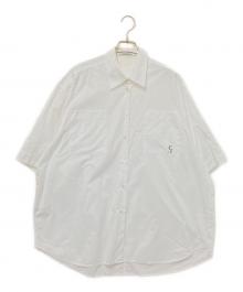 CLANE（クラネ）の古着「HALF SLEEVE HUGE SHIRTS」｜ホワイト
