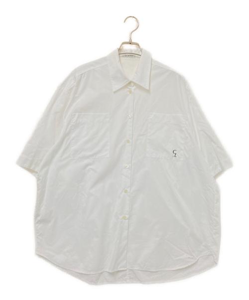 CLANE（クラネ）CLANE (クラネ) HALF SLEEVE HUGE SHIRTS ホワイト サイズ:1の古着・服飾アイテム
