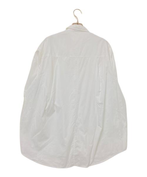 CLANE（クラネ）CLANE (クラネ) HALF SLEEVE HUGE SHIRTS ホワイト サイズ:1の古着・服飾アイテム