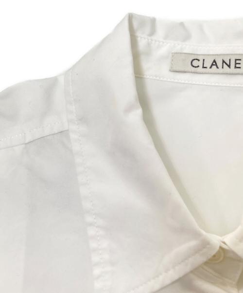 CLANE（クラネ）CLANE (クラネ) HALF SLEEVE HUGE SHIRTS ホワイト サイズ:1の古着・服飾アイテム