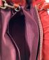 中古・古着 Salvatore Ferragamo (サルヴァトーレ フェラガモ) ヴァラリボンナイロンエナメル切替2WAYバッグ レッド サイズ:下記参照：12000円