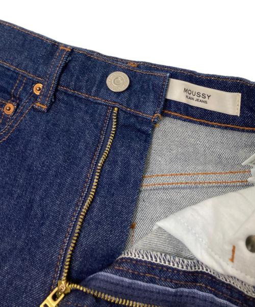 moussy（マウジー）moussy (マウジー) PLAIN JEANS STRAIGHT インディゴ サイズ:24の古着・服飾アイテム