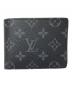 LOUIS VUITTON (ルイ ヴィトン) 2つ折り財布 ブラック×グレー サイズ:下記参照：60000円