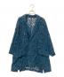 CLEL（クレイル）の古着「Loose Cord Lace Short Sleeve Double Tailored Jacket」｜グリーン