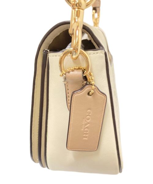 COACH（コーチ）COACH (コーチ) ホース&キャリッジショルダーバッグ アイボリー サイズ:下記参照の古着・服飾アイテム