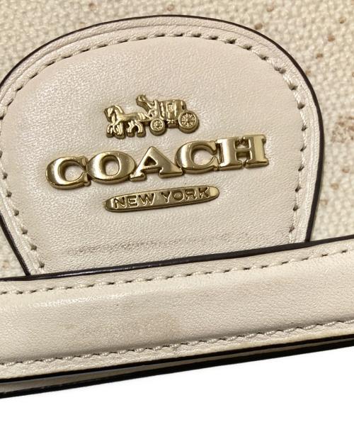 COACH（コーチ）COACH (コーチ) ホース&キャリッジショルダーバッグ アイボリー サイズ:下記参照の古着・服飾アイテム