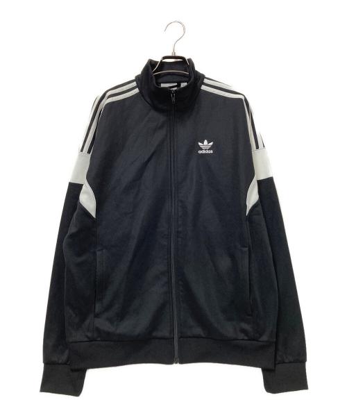 adidas（アディダス）adidas (アディダス) アディカラー クラシックス カットライン トラックジャケット ブラック サイズ:Mの古着・服飾アイテム
