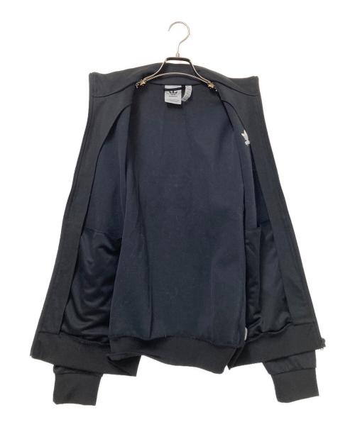 adidas（アディダス）adidas (アディダス) アディカラー クラシックス カットライン トラックジャケット ブラック サイズ:Mの古着・服飾アイテム