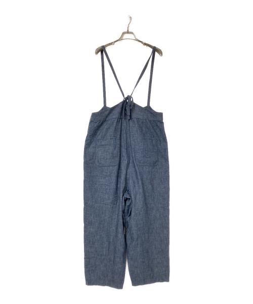 magali（マガリ）magali (マガリ) コットンリネン・サロペットパンツ インディゴ サイズ:下記参照の古着・服飾アイテム