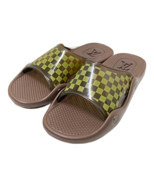 LOUIS VUITTON（ルイ ヴィトン）LOUIS VUITTON (ルイ ヴィトン) シャワーサンダル ブラウン サイズ:8の古着・服飾アイテム
