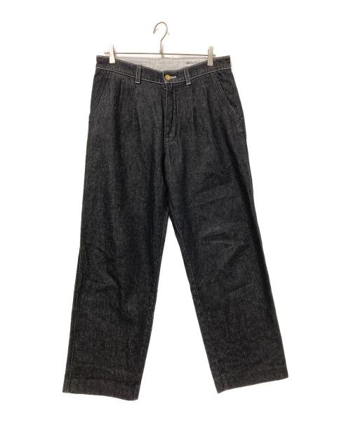 LEVI'S（リーバイス）LEVI'S (リーバイス) PREMIUM BLACK DENIM SLACKS ブラック サイズ:32の古着・服飾アイテム