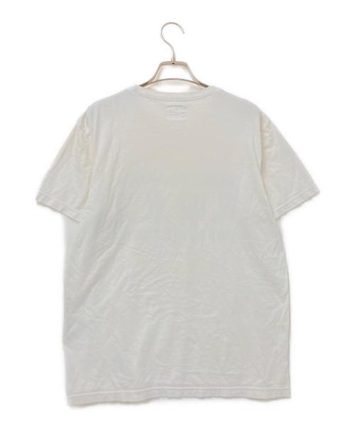 WACKO MARIA（ワコマリア）WACKO MARIA (ワコマリア) 天国東京ロゴTシャツ ホワイト×ブラック サイズ:Lの古着・服飾アイテム