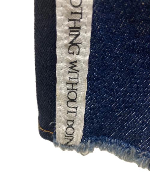 Ameri（アメリ）Ameri (アメリ) SIDE PLEATS DENIM SKIRT インディゴ サイズ:Mの古着・服飾アイテム
