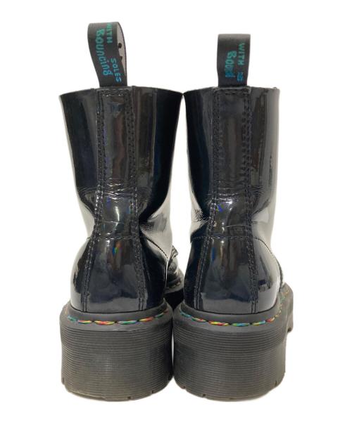 Dr.Martens（ドクターマーチン）Dr.Martens (ドクターマーチン) MOLLY 厚底ブーツ ブラック サイズ:US:9 Lの古着・服飾アイテム