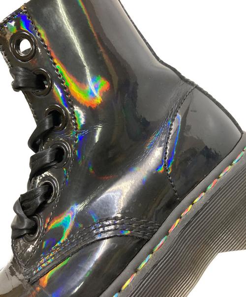 Dr.Martens（ドクターマーチン）Dr.Martens (ドクターマーチン) MOLLY 厚底ブーツ ブラック サイズ:US:9 Lの古着・服飾アイテム