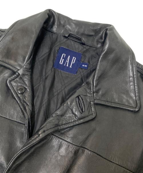 OLDGAP（オールドギャップ）OLDGAP (オールドギャップ) レザーカーコート ブラック サイズ:Mの古着・服飾アイテム