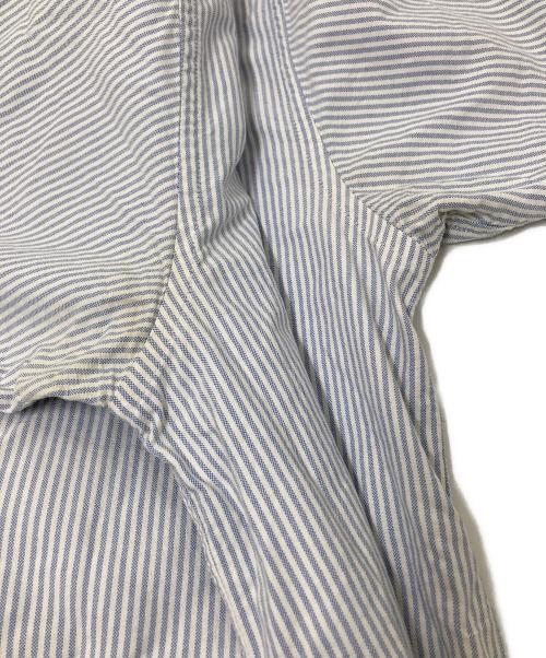 RALPH LAUREN（ラルフローレン）RALPH LAUREN (ラルフローレン) ボタンダウンシャツ ブルー×ホワイト サイズ:20の古着・服飾アイテム