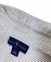 中古・古着 RALPH LAUREN (ラルフローレン) ボタンダウンシャツ ブルー×ホワイト サイズ:20：6000円