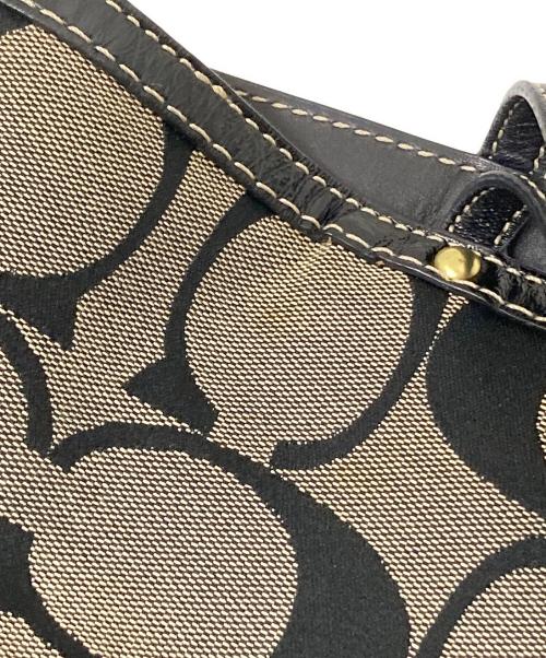 COACH（コーチ）COACH (コーチ) トートバッグ ベージュ×ブラック サイズ:下記参照の古着・服飾アイテム