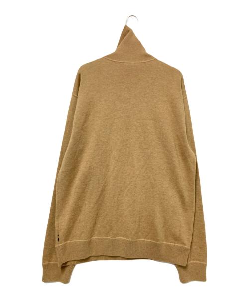 BOSS（ボス）BOSS (ボス) ハイネックハーフジップニット ベージュ サイズ:Mの古着・服飾アイテム