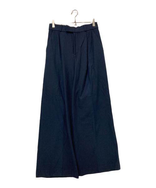 Noble（ノーブル）Noble (ノーブル) Rツイル裏起毛スラックスパンツ ネイビー サイズ:40の古着・服飾アイテム