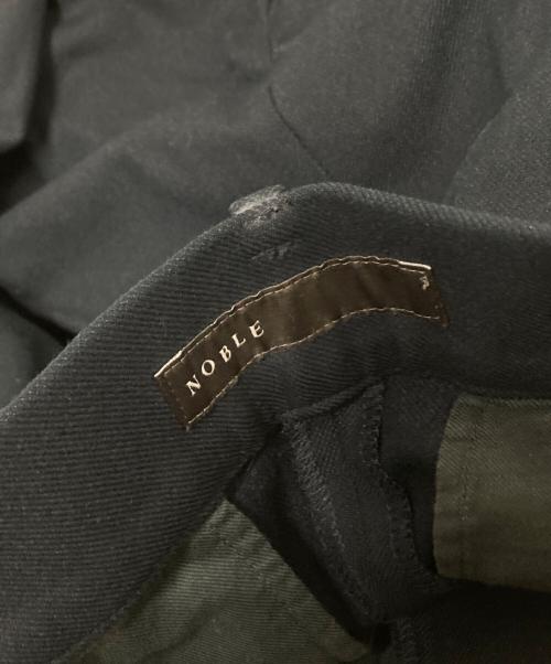 Noble（ノーブル）Noble (ノーブル) Rツイル裏起毛スラックスパンツ ネイビー サイズ:40の古着・服飾アイテム