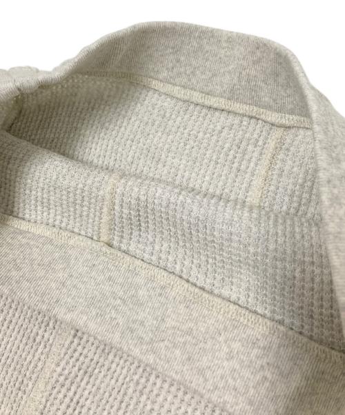 Whim Gazette（ウィムガゼット）Whim Gazette (ウィムガゼット) ワッフルフレアスカート グレー サイズ:FREEの古着・服飾アイテム