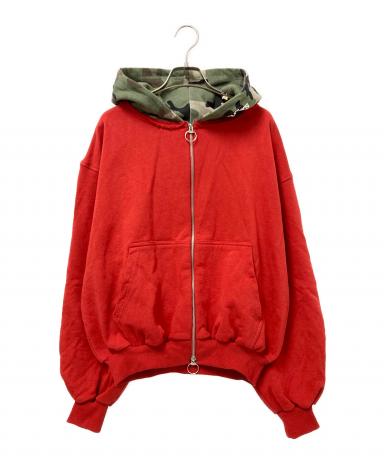 中古・古着通販】scuffers (スカッファー) ジップパーカー レッド