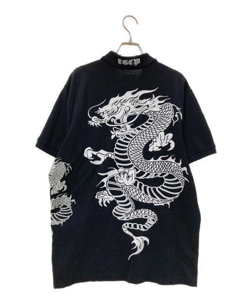SUPREME（シュプリーム）SUPREME (シュプリーム) The Great China Wall Dragon Polo ブラック サイズ:Sの古着・服飾アイテム