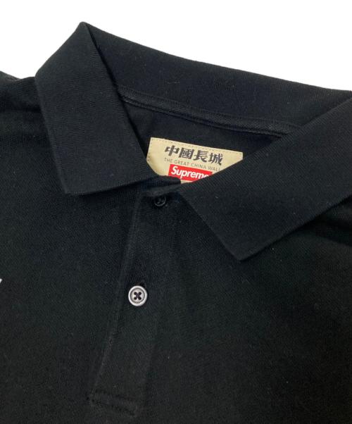 SUPREME（シュプリーム）SUPREME (シュプリーム) The Great China Wall Dragon Polo ブラック サイズ:Sの古着・服飾アイテム