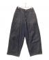 ESTUDIO NIKSEN（エストゥディオ・ニクセン）の古着「Raw Denim Balloon Jeans」｜インディゴ