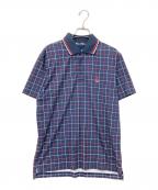 BROOKS BROTHERS×FILAブルックスブラザーズ×フィラ）の古着「ポロシャツ」｜ネイビー×ホワイト